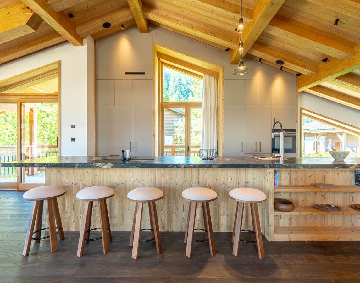 Espace de vie - Chalet Beloukha - Courchevel Le Praz