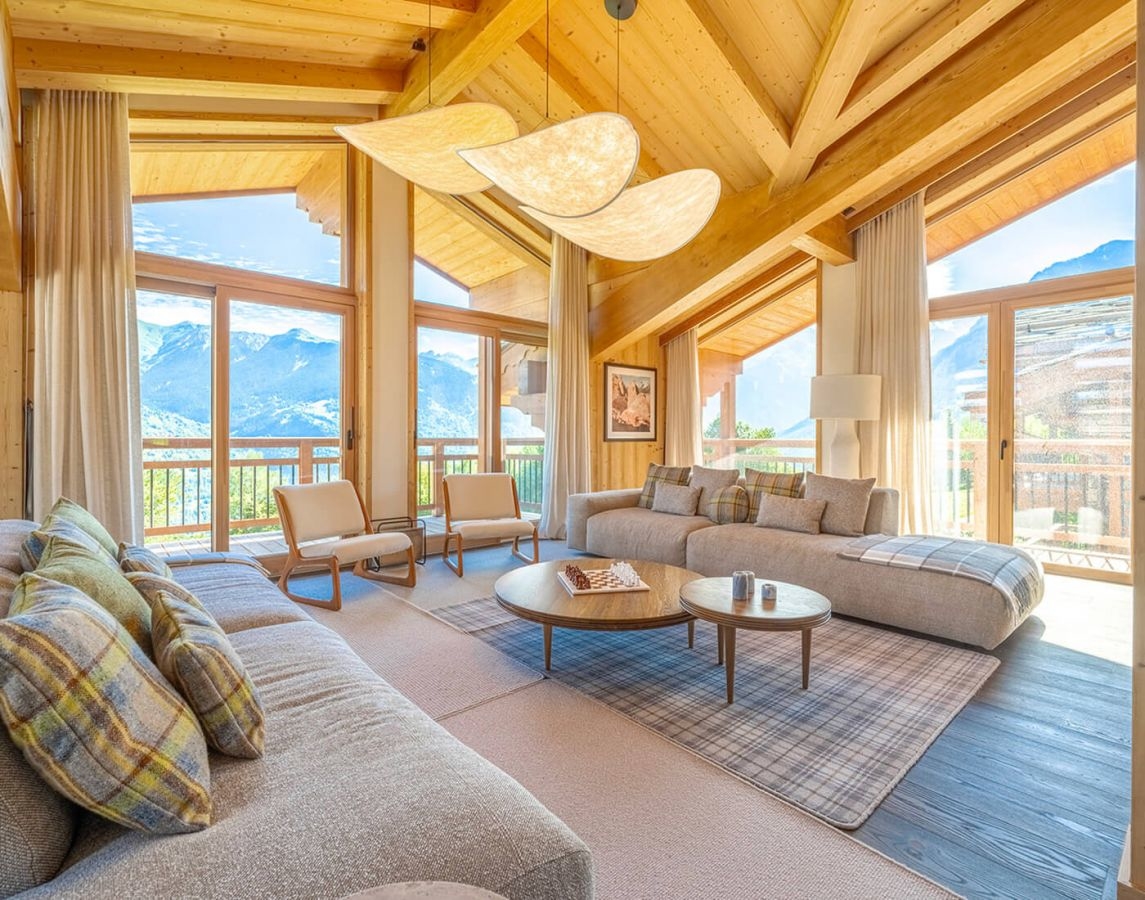 Espace de vie - Chalet Beloukha - Courchevel Le Praz