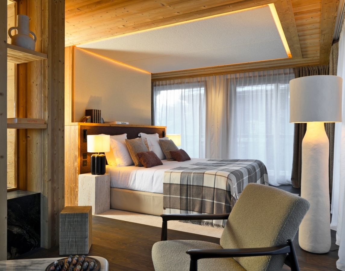 Chambre master - Chalet Khoton - Courchevel Le Praz