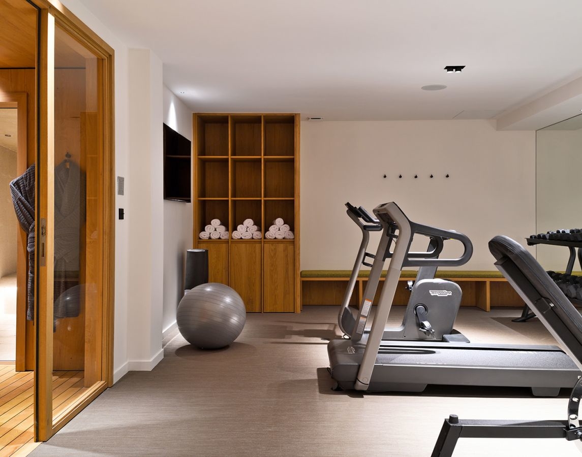 Salle de sport au Chalet Khoton - Courchevel Le Praz